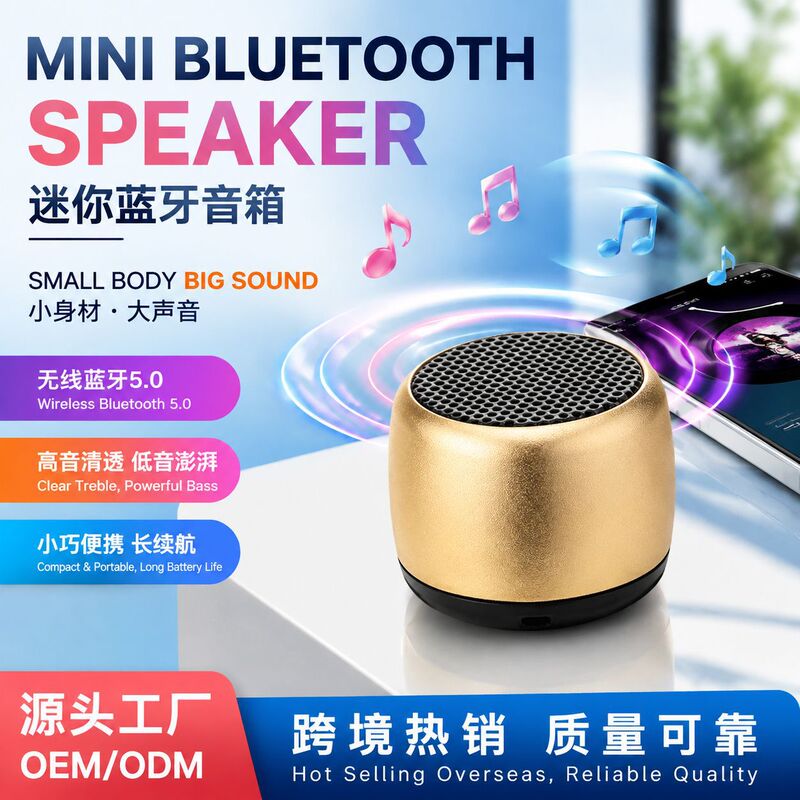 Source Factory Wireless Mini Music Bluetooth Speaker Bass Boombox Outdoor Portable Speaker M1