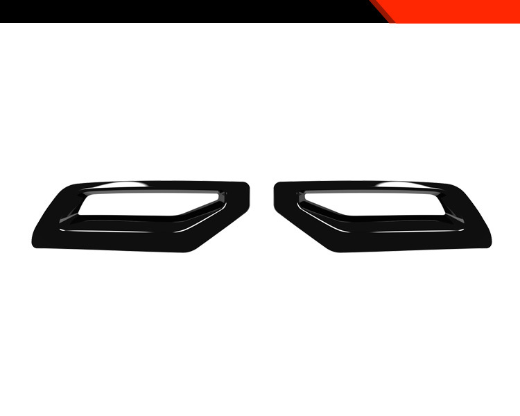 Suitable for Mitsubishi 25 Outlander modified rear bumper anti-scratch protection special decorative bright frame auto supplies