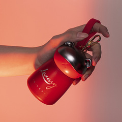 Ecos Mini Plush Bear 304 Stainless Steel Insulated Cup Super Cute Pocket Cup Key Chain Mini Cup Wholesale