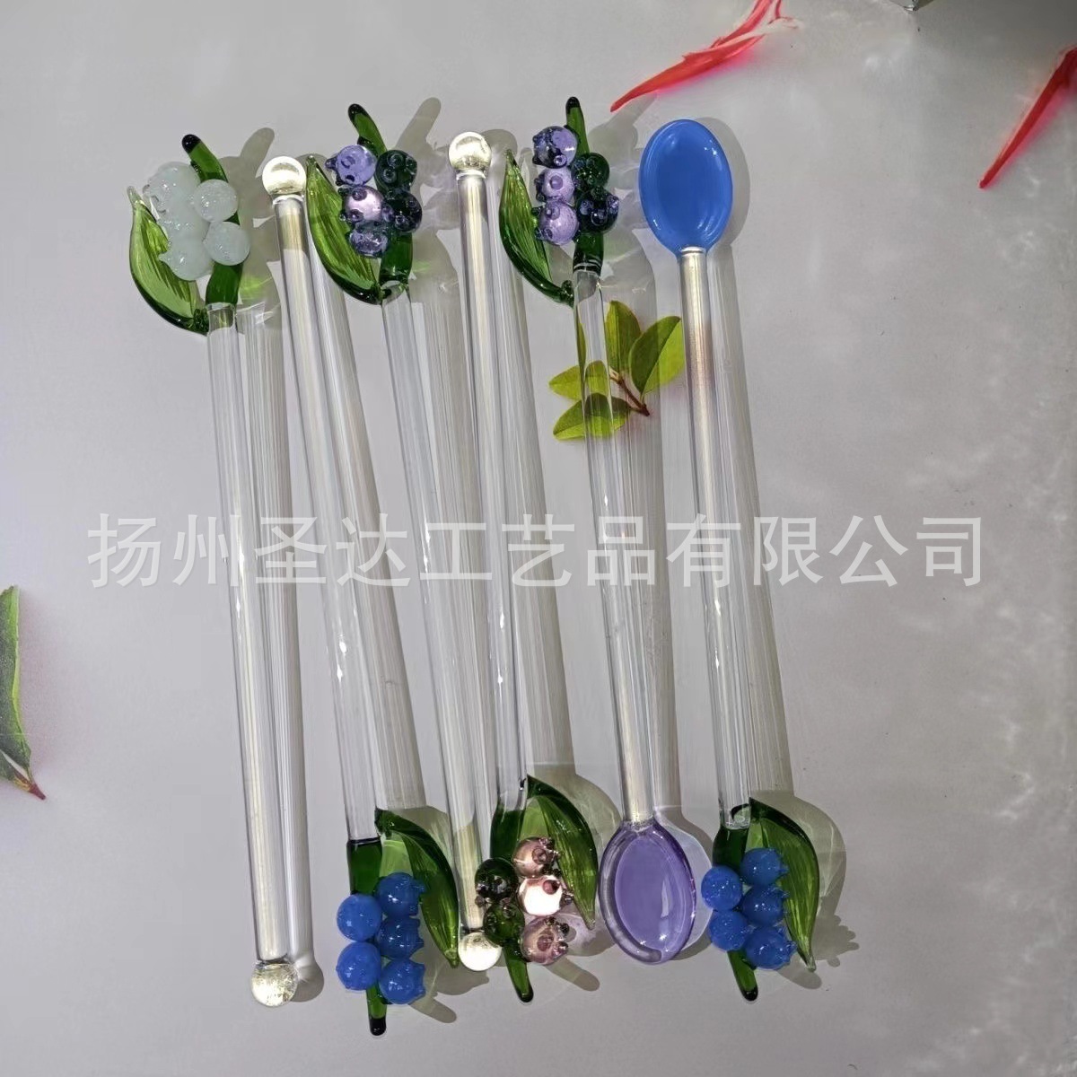 Glass mixing stick