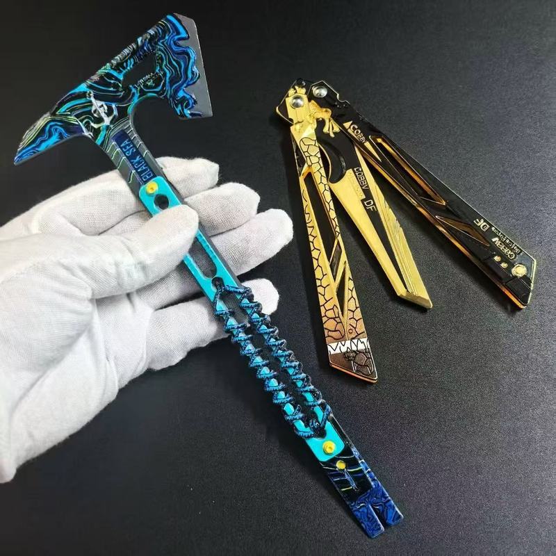 三角洲行动游戏周边影锋武器玩具刀近战武器模型玩具未开刃套装|undefined