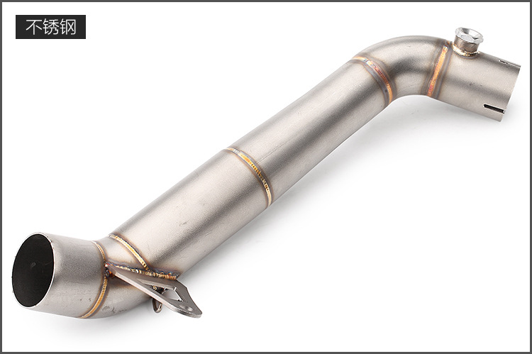 Motorcycle modified exhaust pipe CBR1000-12 sports car stainless steel middle elbow large displacement sound exhaust