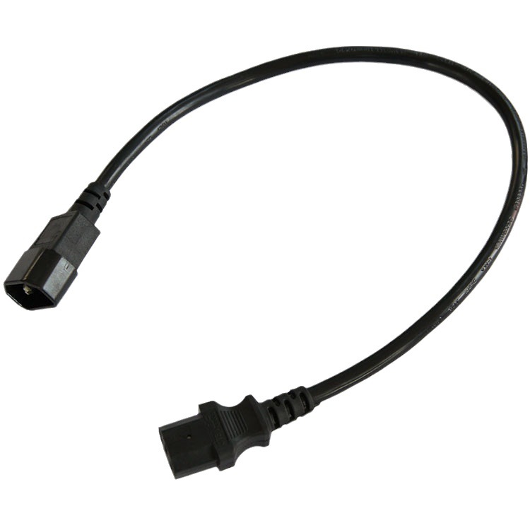 永睿生产欧标插头线 三芯0.75平方黑色全铜插头电源线 美标电源线