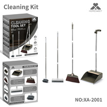 彩盒装家用扫把扫帚簸箕双层家务清洁除尘卫生扫地刷用品干湿两用