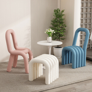 Vanity Chair Stool Desk Nordic Dining Room Home Designer Simple I Chair Makeup Stool Chair