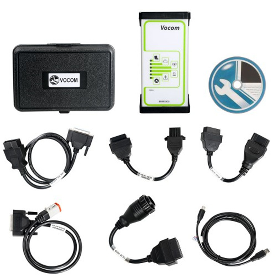 VOCOM 88890300 Truck Interface 方形 沃尔沃重卡检测仪