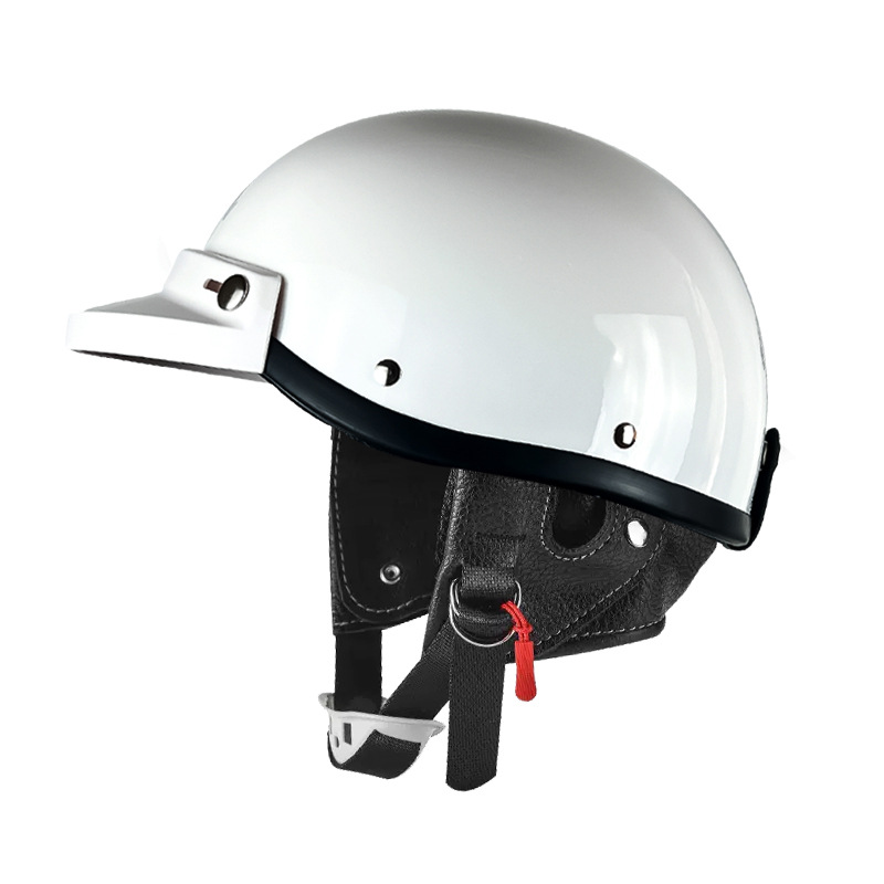 Doble D Buckle-003 blanco brillante con nuevo borde blanco