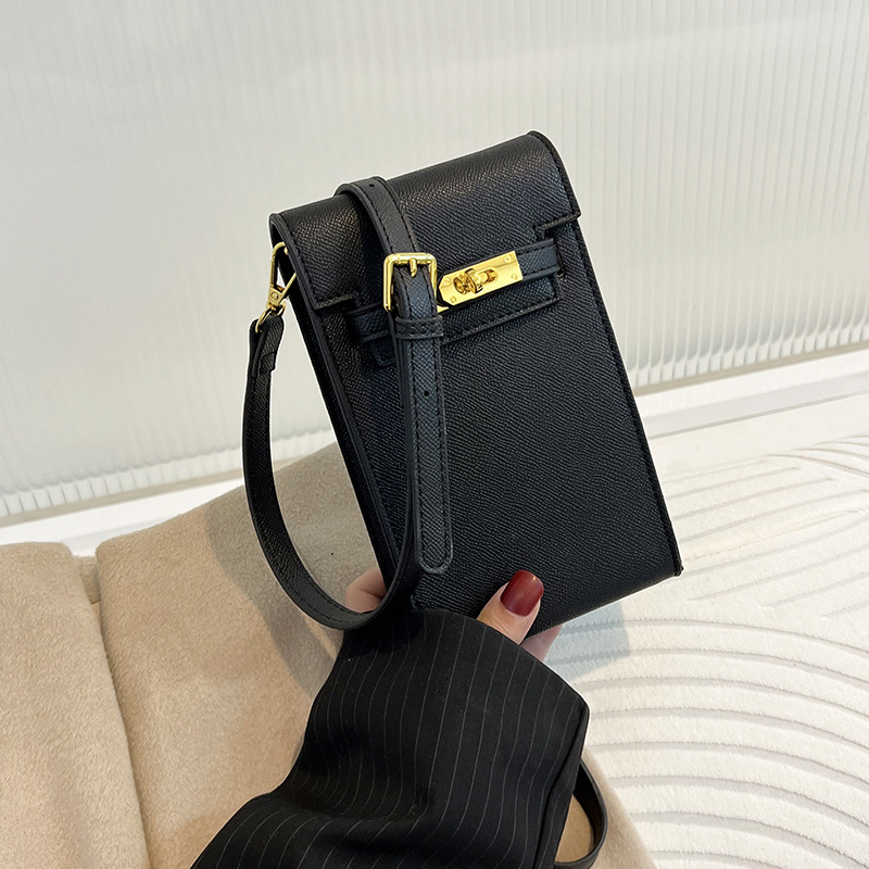 Bolso de teléfono móvil transfronterizo bolso de mujer bolso de platino bolso de litchi nuevo bolso mini bolso de teléfono móvil 100 billeteras cero