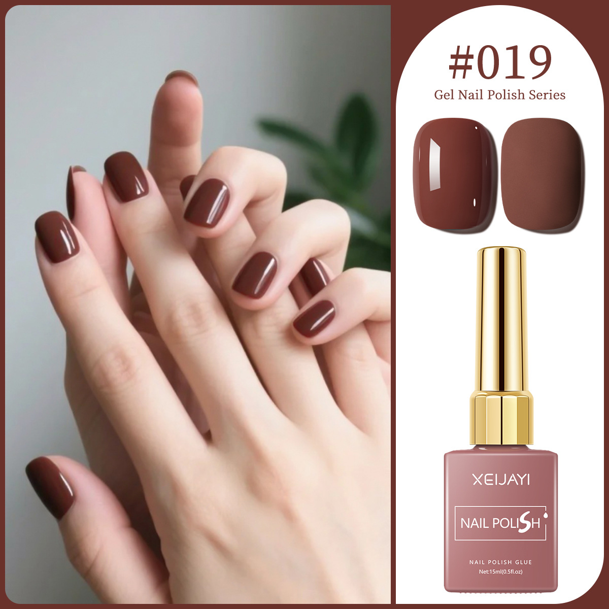 Macaron color pegamento de uñas 2025 nuevo estilo de moda Chellie rojo oliva verde pegamento de uñas