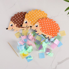 卡通异形戳戳乐可爱创意戳戳乐套装 儿童手工diy材料包刺猬戳戳乐