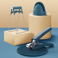 201 Anti-Scald Three-Piece Set Anti-Scald Bowl Clip Dish Tool Set Plate lifter Bowl lifter Silicone Bowl lifter Manufacturer