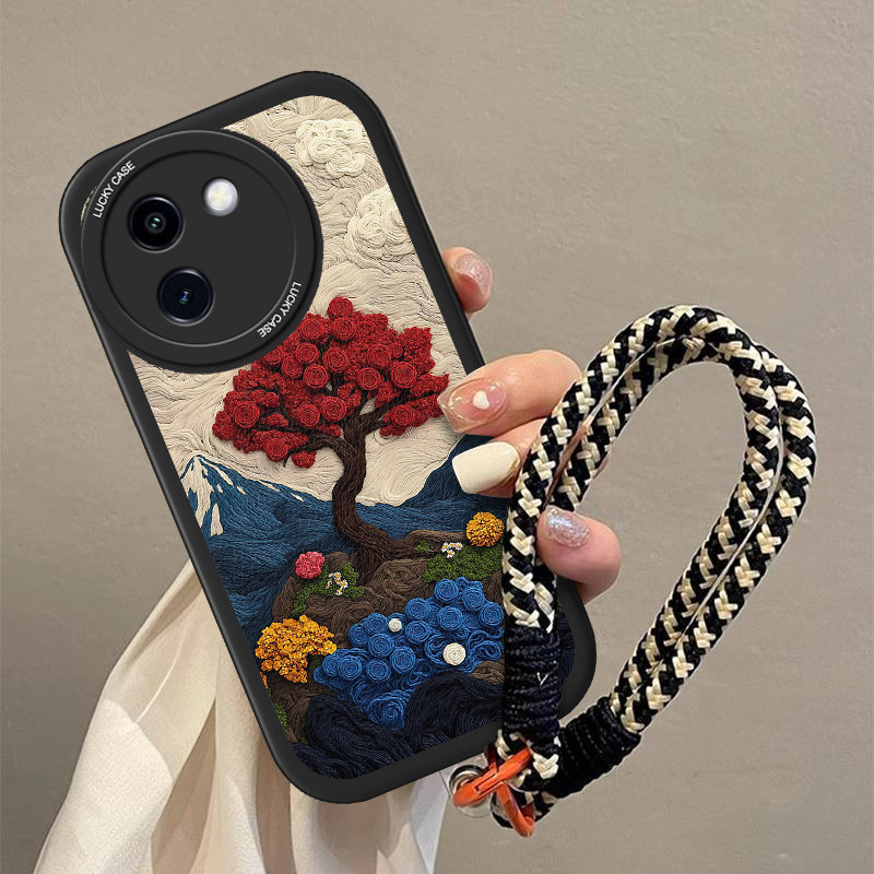 Suitable for vivo y200i phone case, new model vivo y200i full cover V2354A, anti-drop, y200i silicone