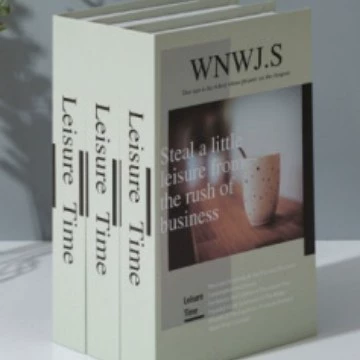 Декоративная складная поддельная книга, проп Nordic imitation, современный английский стиль, 27×17×4 см