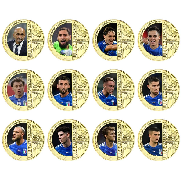 Italian 12 coins