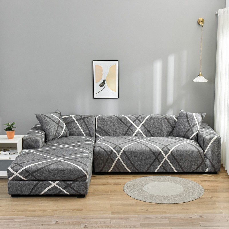 Combinación de seda de leche sofá cubierta elástica todo incluido toalla de sofá antideslizante cubierta de tela combinada cubierta de sofá simple al por mayor