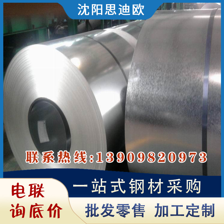 无花镀锌板 有花镀锌板 镀锌卷开平 热镀锌板现货 镀锌板薄钢板