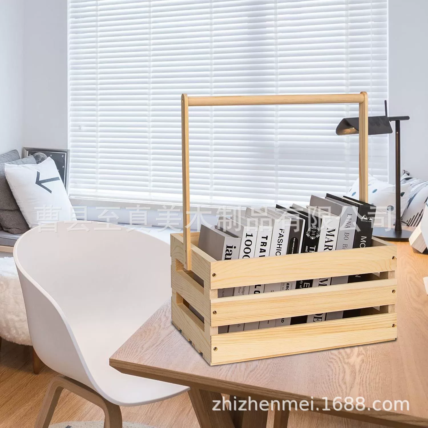 Деревянная коробка для подарков, деревянная коробка для хранения, коробка для детского душа, шкаф с ручкой, гирлянда, корзина для хранения детских вещей