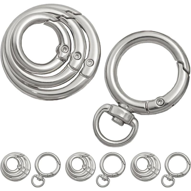 C 26538 Alloy Spring Ring Open Round Buckle 合金弹簧圈扣