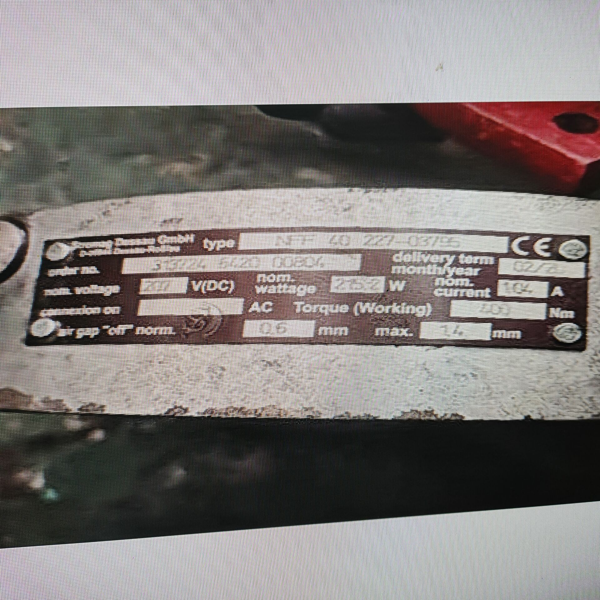 凸轮开关	 NFF 40 227-03795