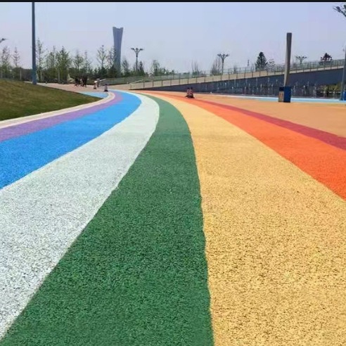 EPDM场地橡胶颗粒学校操运动场球场幼儿园公园步道（13mm)环保