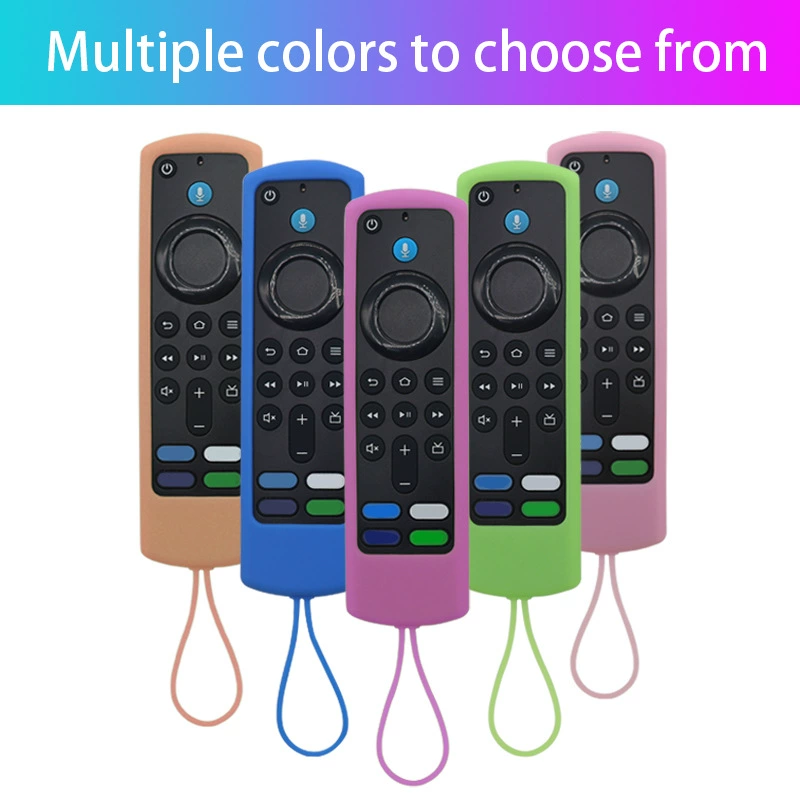 Горячий товар: силиконовый светящийся чехол для пульта Fire TV Stick, легко чистится