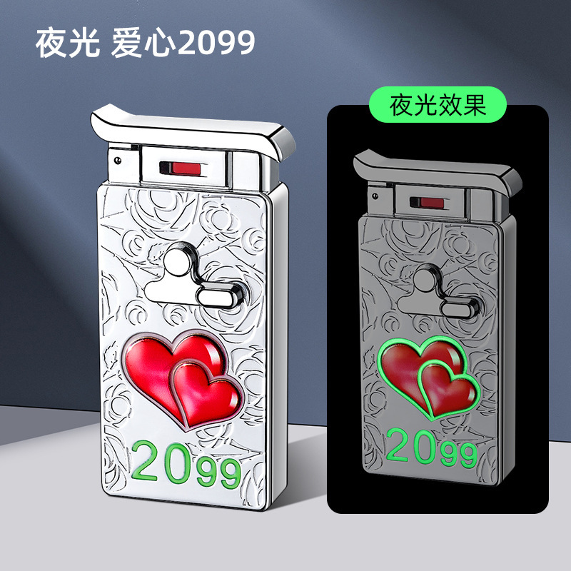 Wd 900aネット赤モデル透視空気窓ライターのロッカーアーム音制御双火切替煙統一小売価格59.9|undefined