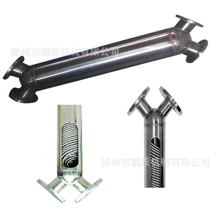 反应釜蒸馏系统冷凝器 不锈钢材质盘管冷凝器