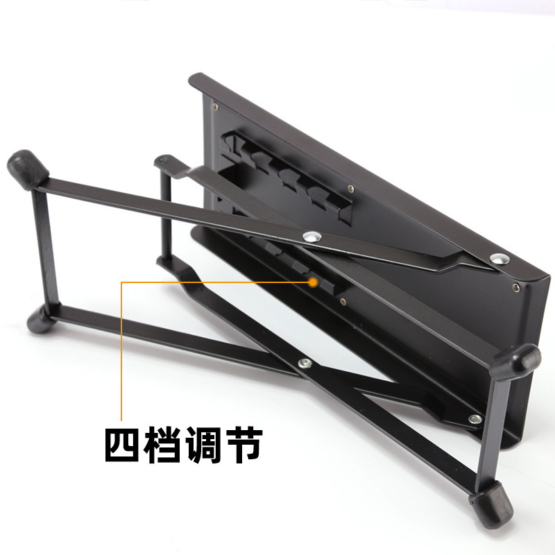 吉他踏板乐器脚踏板金属脚凳弹奏垫脚架二胡折叠脚蹬民谣古典踩架|undefined