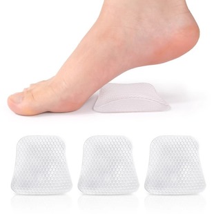 Gel Arch Support Insoles for Flat Feet, Pain Relief, Foot Support Pads, Correction of Transverse Arch, Pressure Relief Cushioning Pads, Orthopedic Support