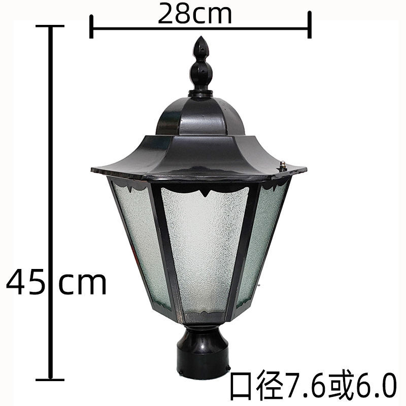 Tipo de conexión eléctrica - 280 encaje hexagonal lámpara