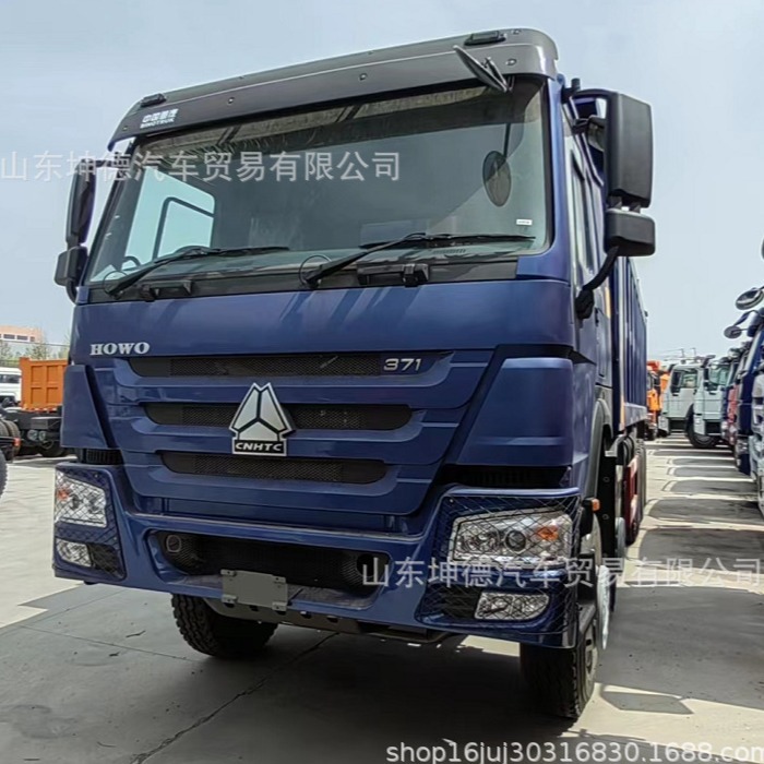 专注出口专业出口重汽豪沃自卸货车泥头车渣土运输车后八轮自卸车