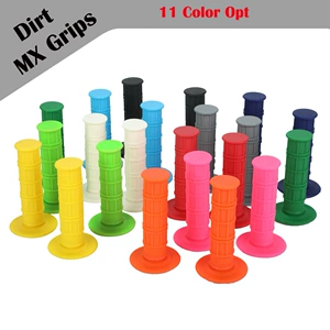 Off-road motosiklet modifikasiya hissələri 22mm 24mm silikon yumşaq sükan tutacaqları