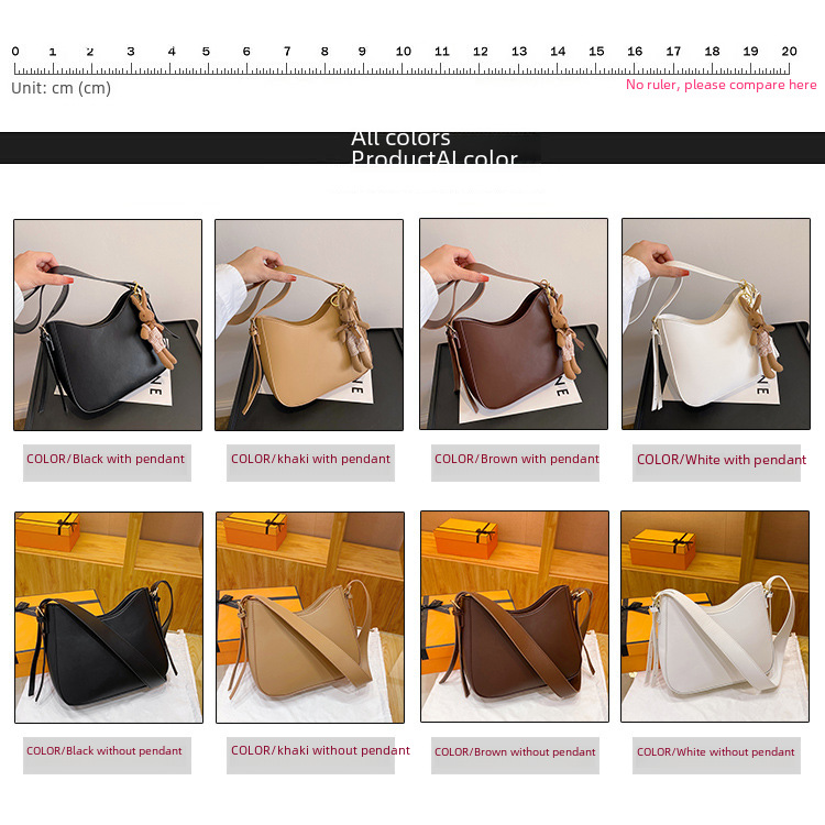 Borsa popolare per le donne 2024 nuova moda texture borsa a tracolla grande capacità retrò borsa a tracolla da donna consegna in un unico pezzo_voghion.com