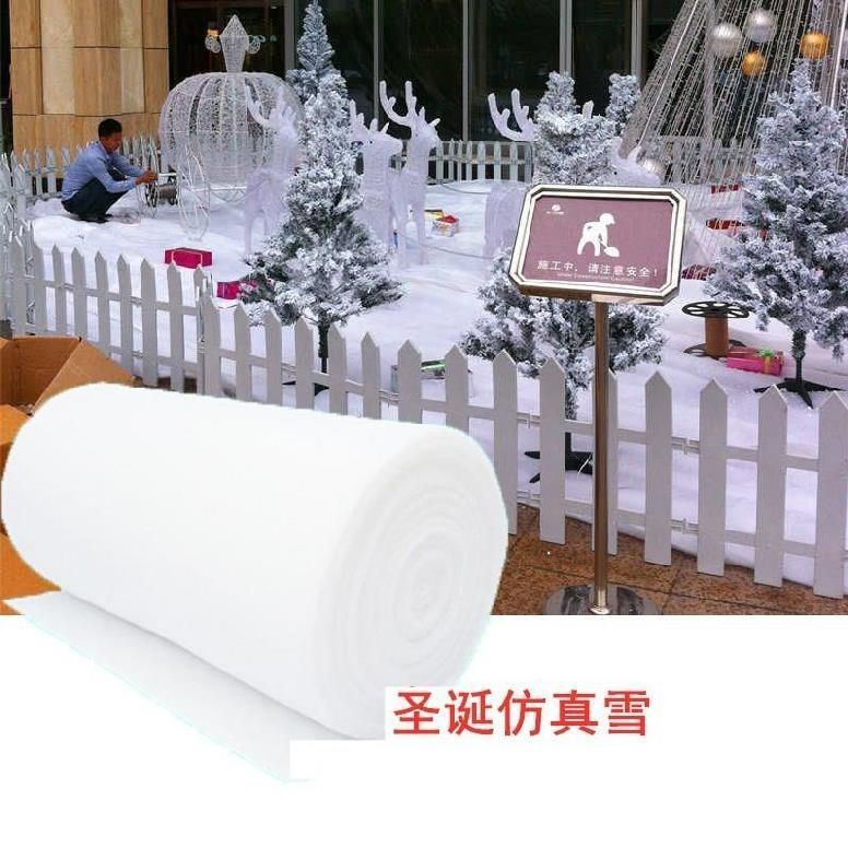 Christmas scene layout snow cotton live studio snow landscape simulation snowflake snow cotton Christmas foreign trade Christmas scene layout snow cotton live studio snow landscape simulation snowflake snow cotton Christmas foreign trade