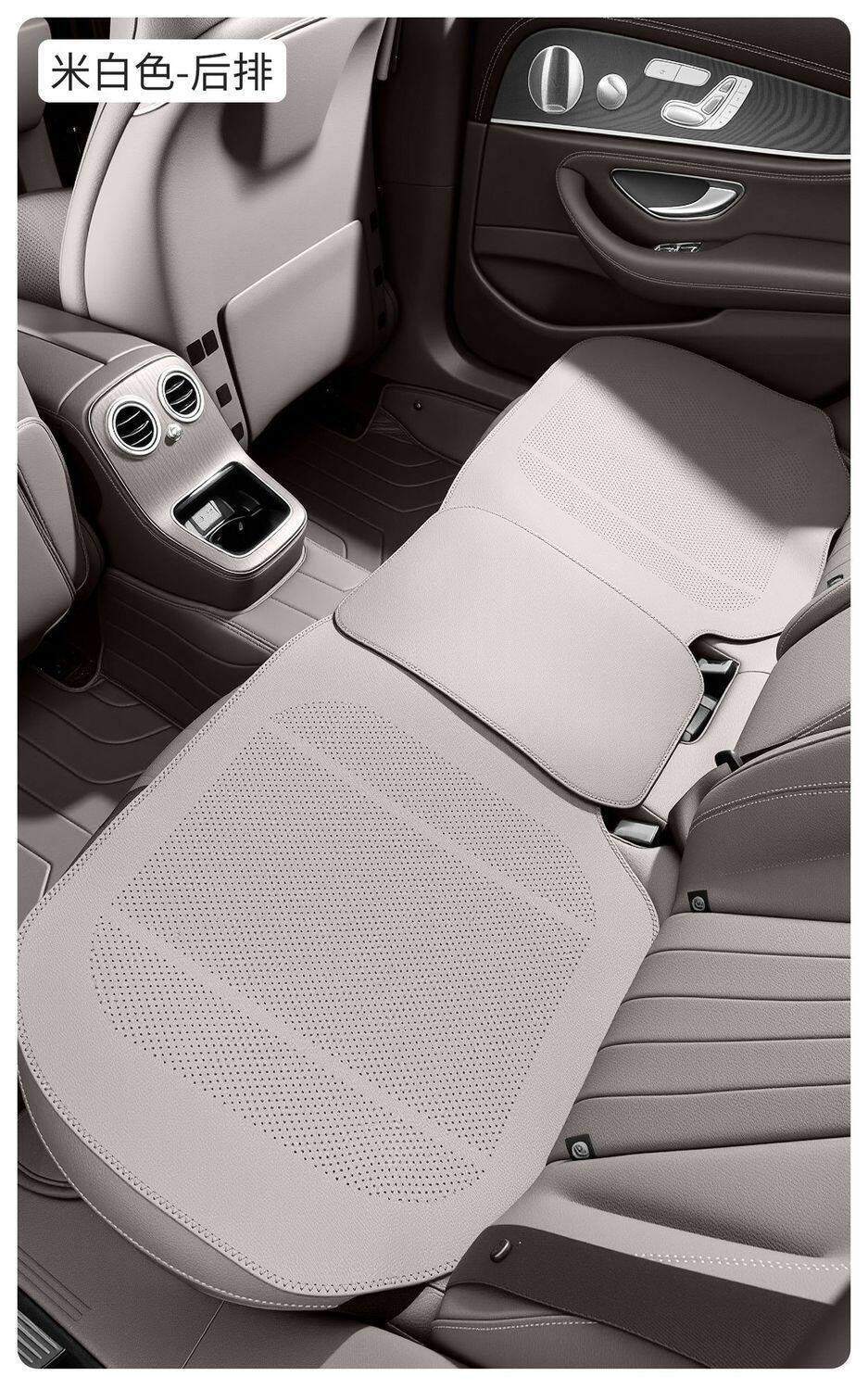 Car Seat Cushion Single Piece Driver's Seat Cover Ventilated and Breathable Summer Seat Cushion Fully Enclosed Summer Ventilated and Breathable Cooling Cushion