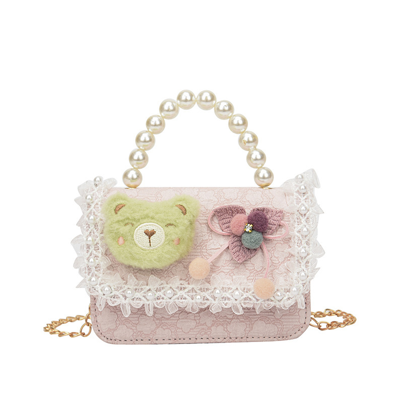 Nuevo bolso de niños, bolso de chicas, bolso de princesa de moda, bolso de Año Nuevo chino, bebé de hombro