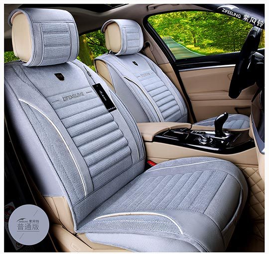 Purple Wind Chime manufacturer wholesale all-season universal linen seat covers for cars, F-23