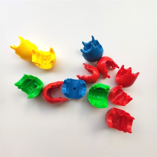 Climbing net rope fasteners for Trampoline Accessories, Kindergarten Outdoor, 12mm plastic rope fasteners, rock climbing rope cross fasteners, 16mm