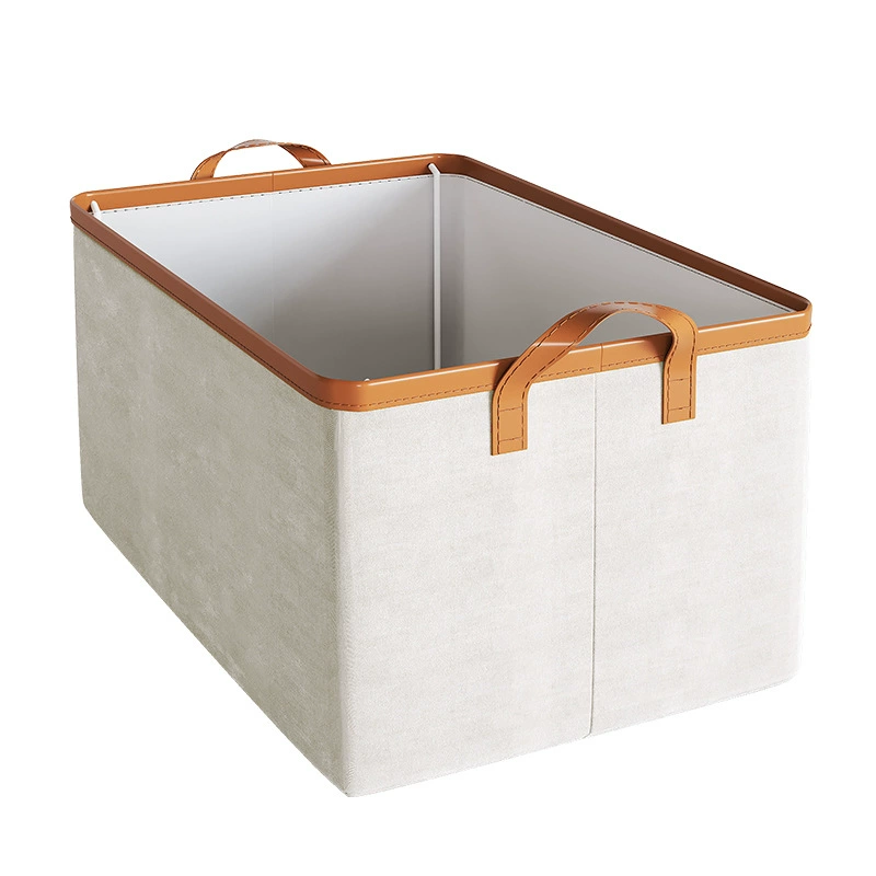 Folding storage system, storage box, steel frame, cloth, Terylene Cotton