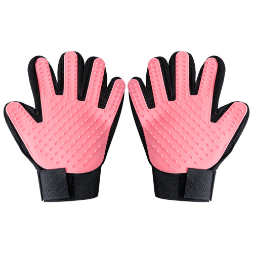 Pet massage bathing glove beauty cleaning supplies pet five-finger dehairing cat glove pet glove wholesale