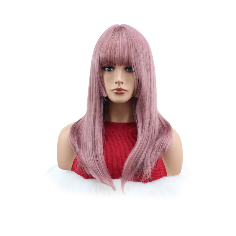 유럽과 미국의 핑크 가발