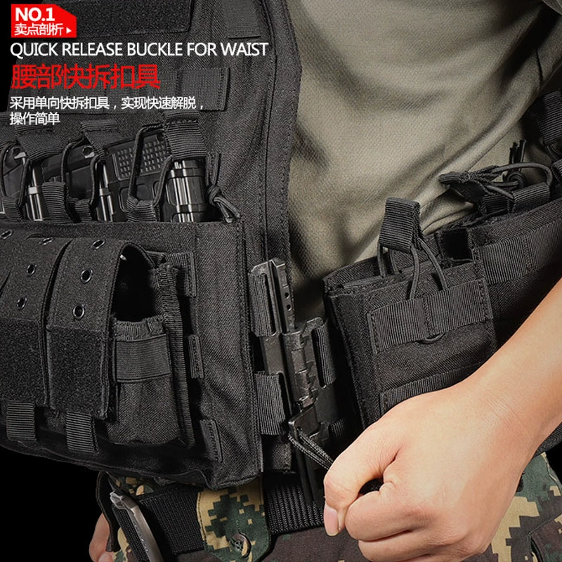 Travel tactics vest, equipment