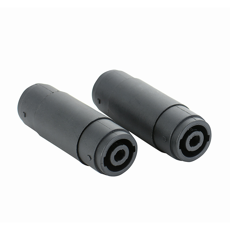 四芯专业音箱卡侬头NL4FC航空延长头音响线母对母插头对接欧姆头