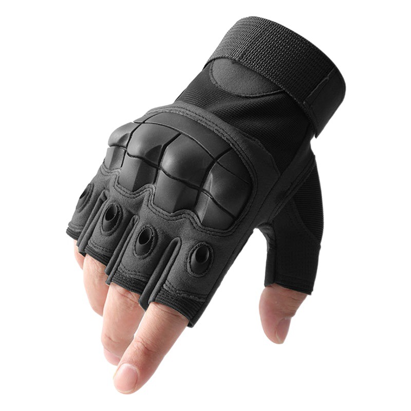 Guantes tácticos de medio dedo para hombre Z902, guantes de ciclismo para exteriores, guantes protectores para entrenamiento deportivo, guantes de ciclismo para entusiastas militares y fuerzas especiales