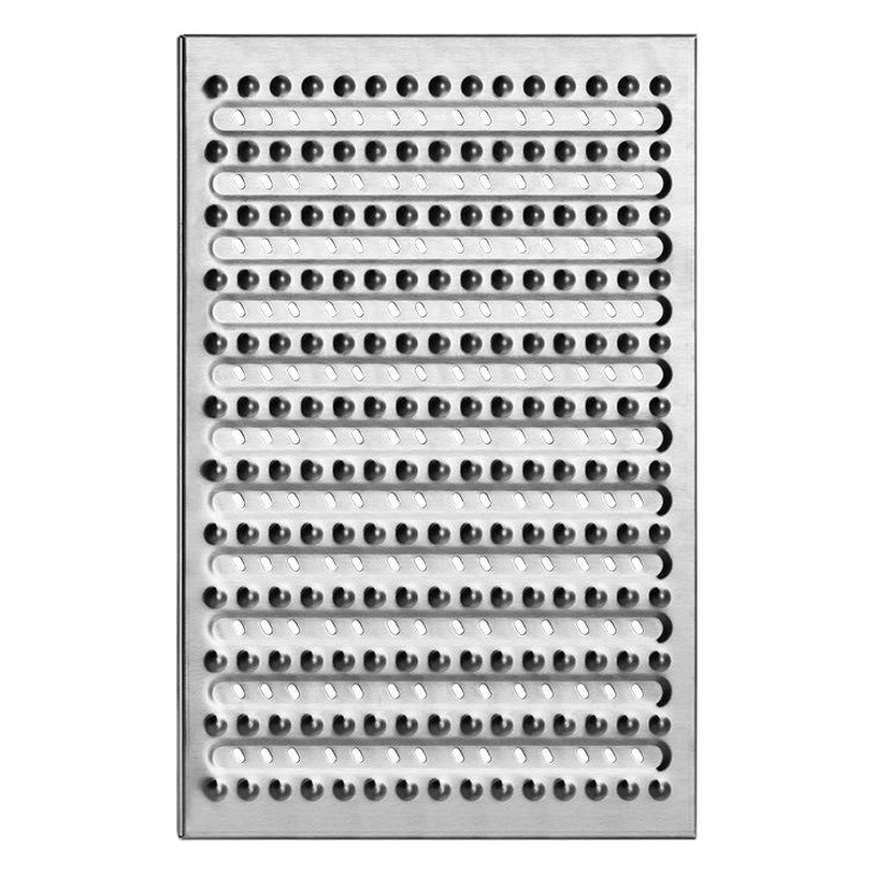 Утолщенная крышка траншеи из нержавеющей стали 304, кухонная дренажная крышка траншеи, открытая канализация, нескользящая, защищенная от мыши, дождевик