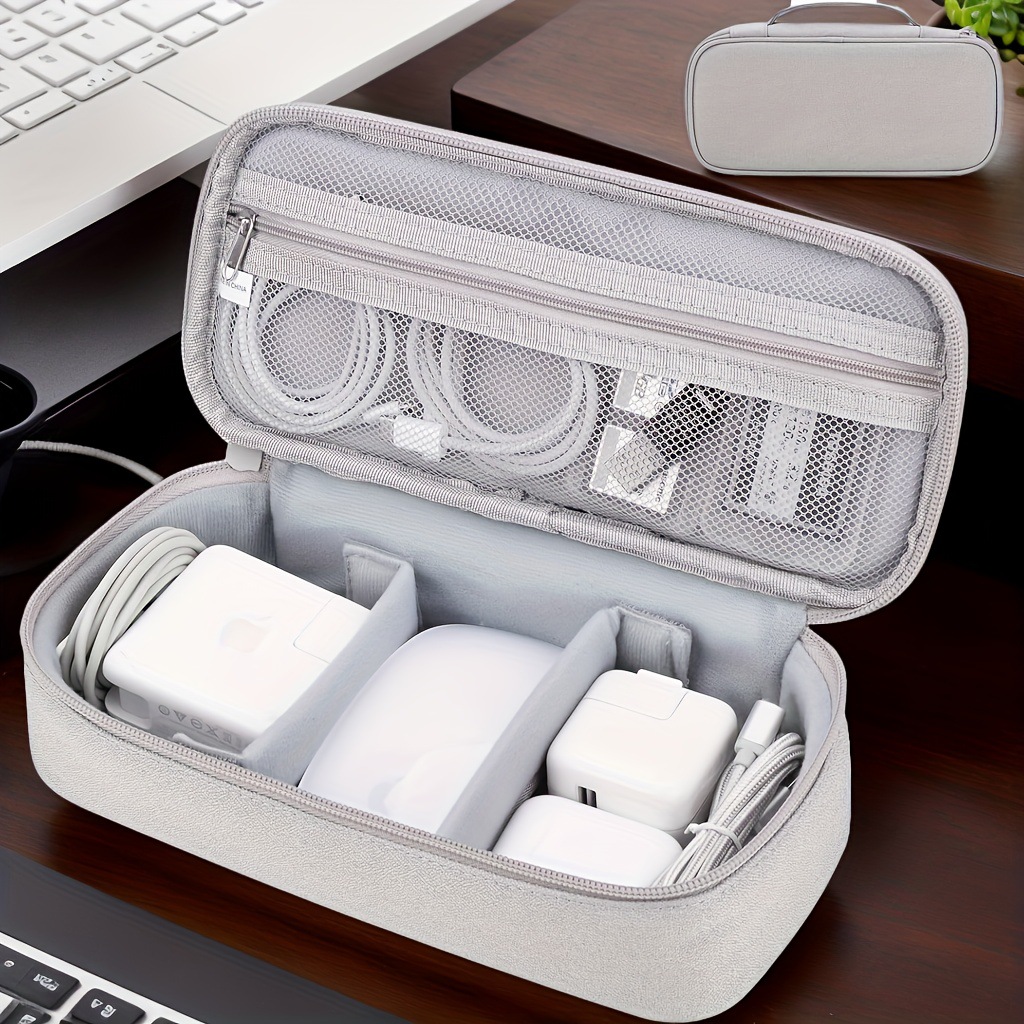 Bolsa de almacenamiento de accesorios digitales multifuncionales para teléfonos móviles, bolsa de teléfono móvil, bolsa de carga USB, bolsa de almacenamiento de cable de datos de disco duro móvil