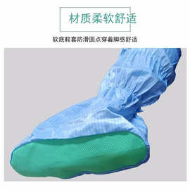 PVC圆点实心皮革靴套底材料防滑颗粒纹绿底PVC车间厂房防滑鞋底皮