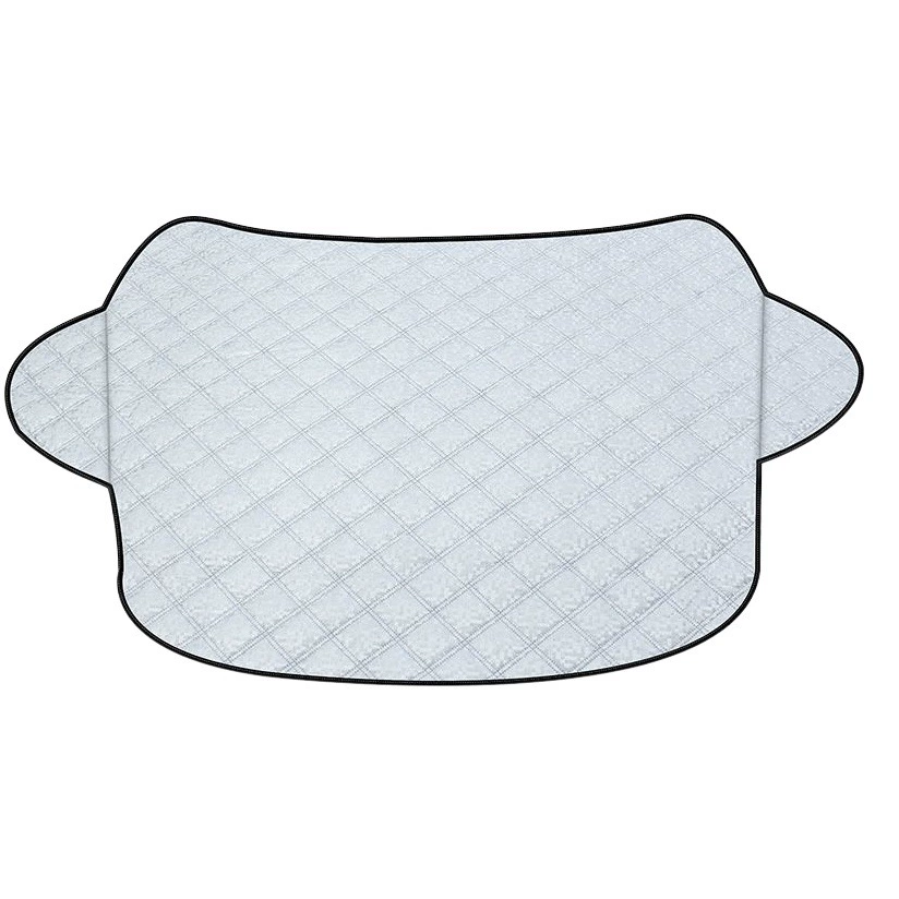 Чехол для автомобиля от снега, черный солнцезащитный чехол-накидка на лобовое стекло, утолщенный, теплоизоляционный, защита от снега и солнца