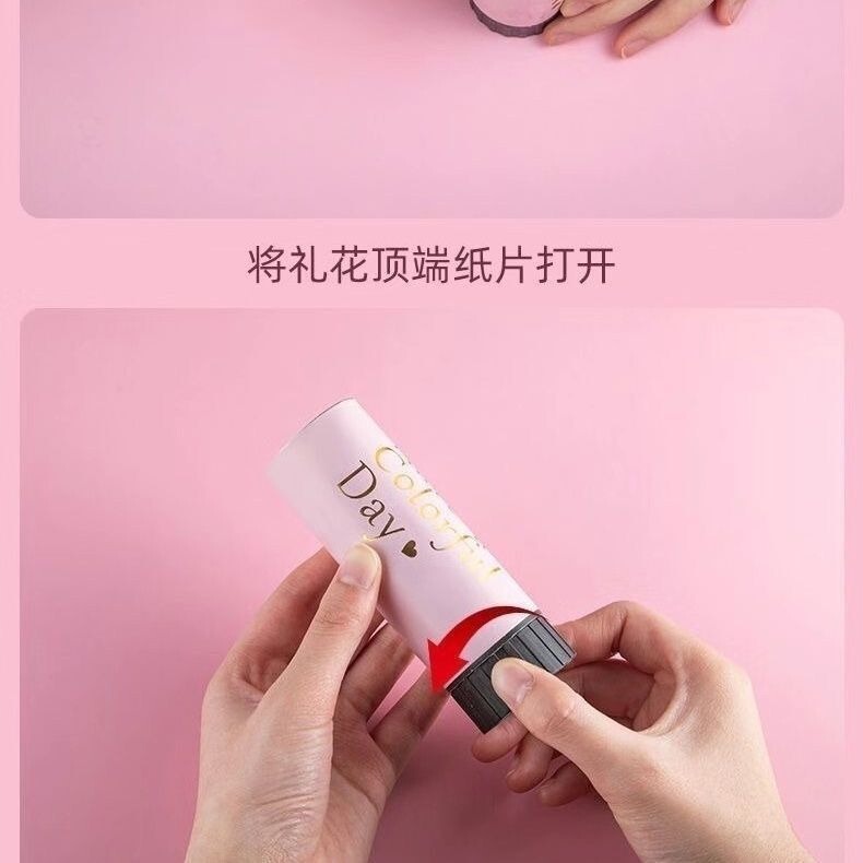 网红婚庆迷你礼炮筒 节庆手持礼炮筒 小礼炮 生日派对喷花筒 1筒|undefined