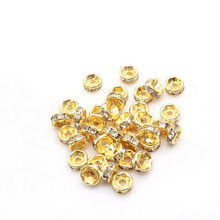 18K��ɫ΢�ˮ��Ȧ��Ƭdiy�ֹ�������ִ�ˮ�������Ʒ���